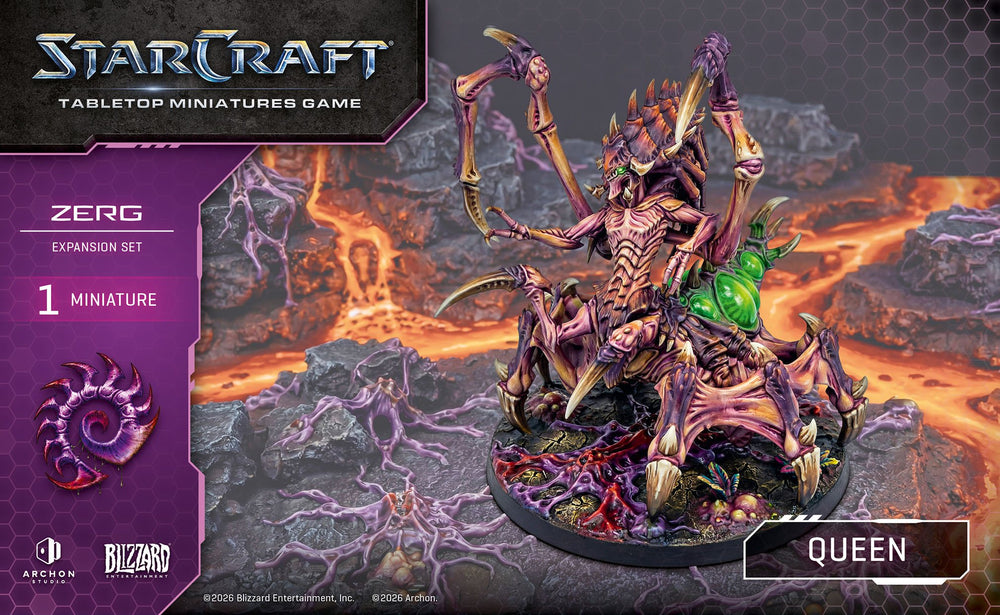 StarCraft: Tabletop Miniatures Game - Zerg: Queen Expansion Set [PREORDER] (Available August 24th)