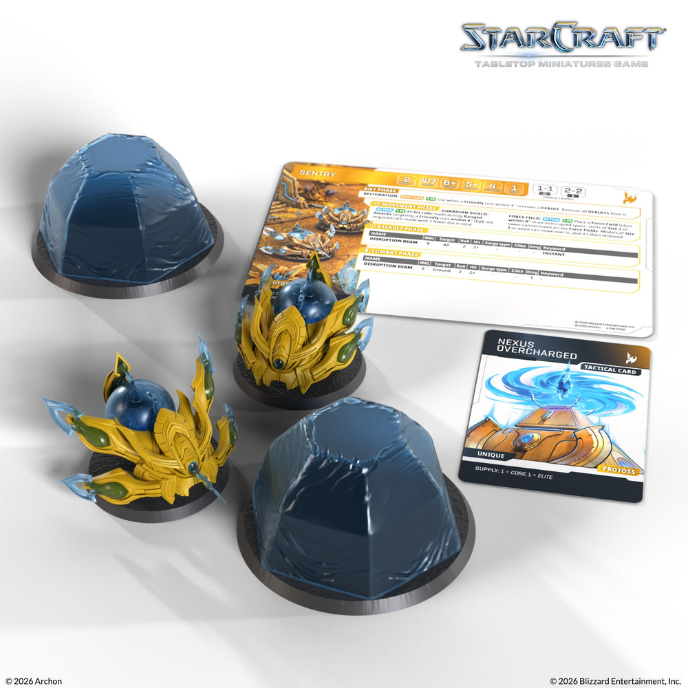 StarCraft: Tabletop Miniatures Game - Protoss: Sentry Expansion Set