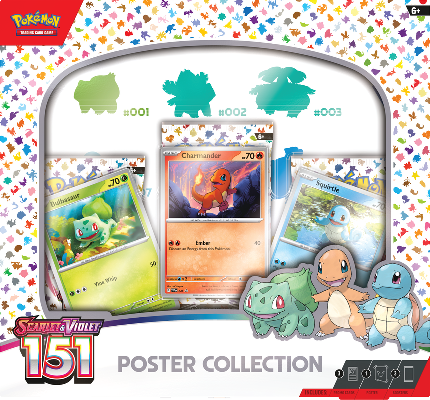 Pokemon Scarlet & Violet 151 Poster Collection