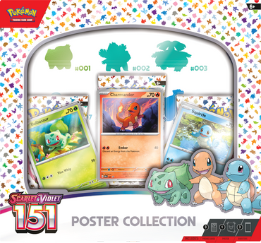 Pokemon Scarlet & Violet 151 Poster Collection (Preorder Available September 22)