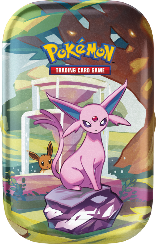 Pokemon Scarlet & Violet Prismatic Evolutions Mini Tin