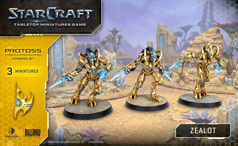 StarCraft: Tabletop Miniatures Game - Protoss: Zealot Expansion Set