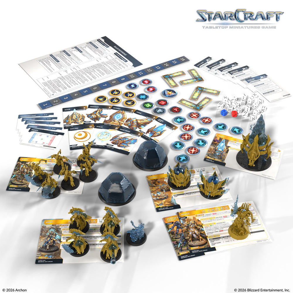 StarCraft: Tabletop Miniatures Game - Protoss Starter Set - Founders Edition [PREORDER] (Available August 24th)