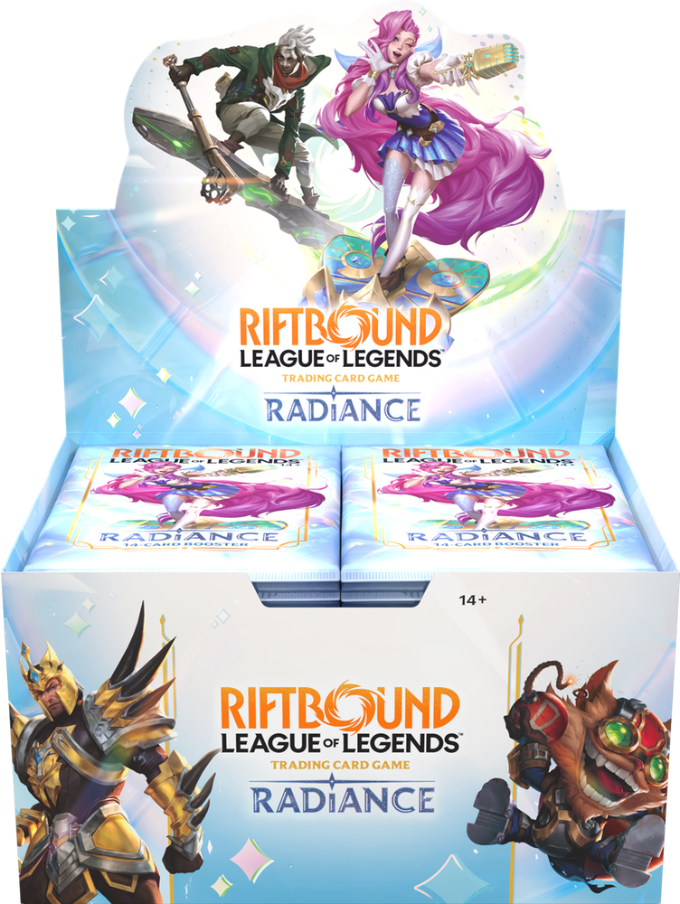 Riftbound: League of Legends - Radiance Booster Box [PREORDER] (Available October 23rd)