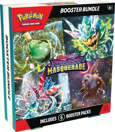 Pokemon Scarlet & Violet Twilight Masquerade Booster Bundle [LIMIT 2 PER CUSTOMER] (PREORDER Releases May 24th)