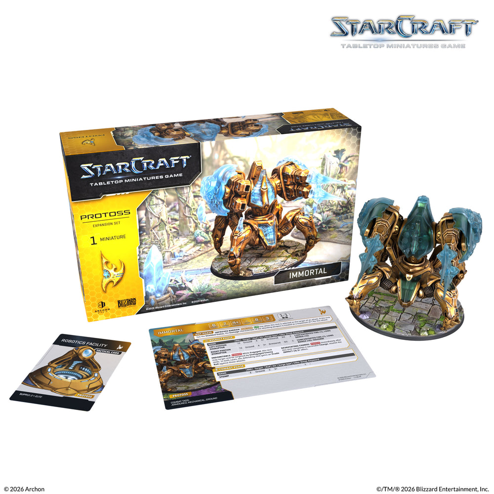 StarCraft: Tabletop Miniatures Game - Protoss: Immortal Expansion Set