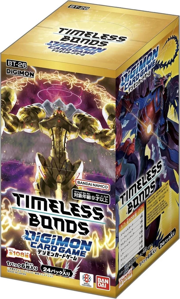 Digimon - Timeless Bonds - Booster Box [PREORDER] (Available September 4th)