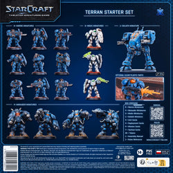 StarCraft: Tabletop Miniatures Game - Terran Starter Set