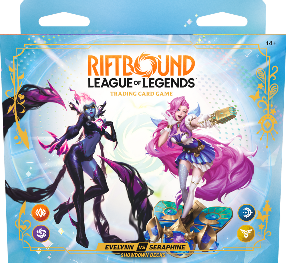 Riftbound: League of Legends - Radiance Showdown Deck: Evelynn vs Seraphine [PREORDER] (Available October 23rd)