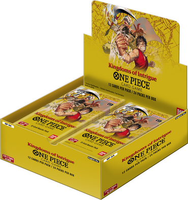 One Piece Kingdoms of Intrigue Booster Box (PREORDER Available Sept 22)