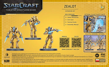 StarCraft: Tabletop Miniatures Game - Protoss: Zealot Expansion Set [PREORDER] (Available August 24th)