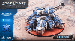 StarCraft: Tabletop Miniatures Game - Terran: Siege Tank Expansion Set
