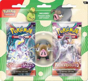 Pokemon Back To School 2023 Eraser Blister Lechonk