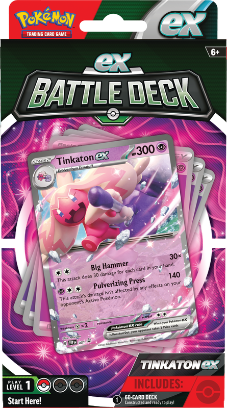Pokemon Battle Deck Tinkaton EX
