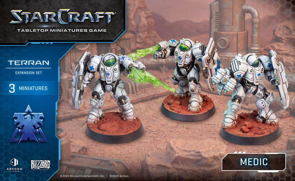 StarCraft: Tabletop Miniatures Game - Terran: Medic Expansion Set