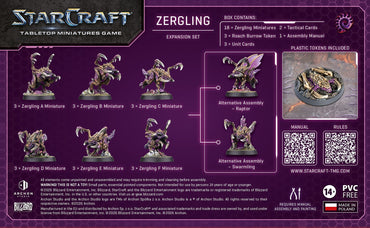 StarCraft: Tabletop Miniatures Game - Zerg: Zergling Expansion Set [PREORDER] (Available August 24th)