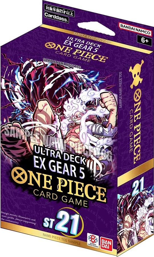 One Piece ST21 Starter Deck Gear 5 [PREORDER] (Available March 14th)
