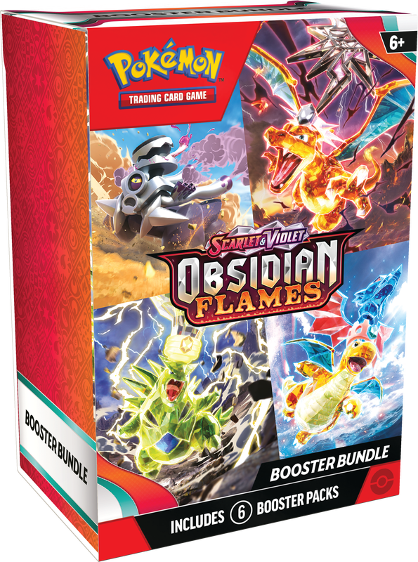 Pokemon Scarlet & Violet Obsidian Flames Booster Bundle