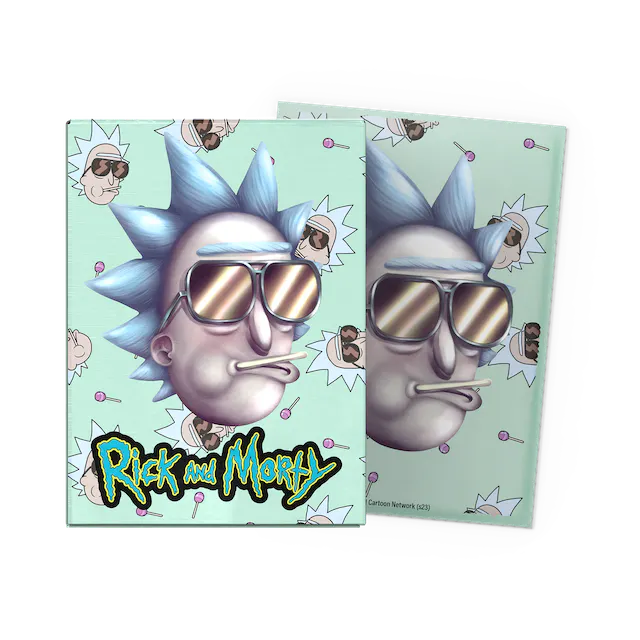 Dragon Shield Limited Edition Brushed Art Sleeves 100ct - 'Rick & Morty - Cool Rick'