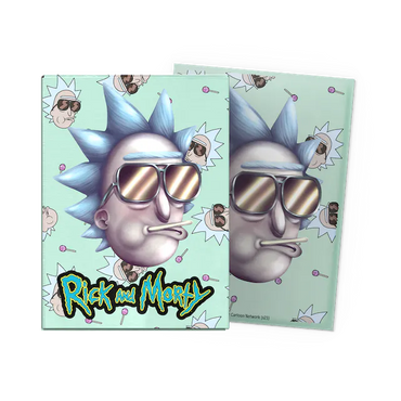 Dragon Shield Limited Edition Brushed Art Sleeves 100ct - 'Rick & Morty - Cool Rick'