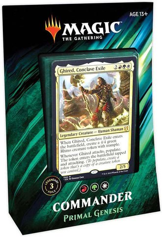 Commander 2019 Primal Genesis Deck