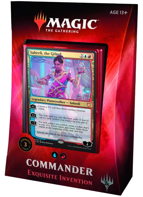 Sealed Commander 2018 Exquisite Invention Deck