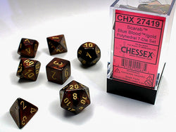 Chessex Scarab Polyhedral 7 Die Set