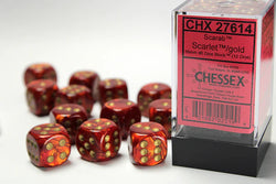 Chessex Scarab D6 12pack Dice