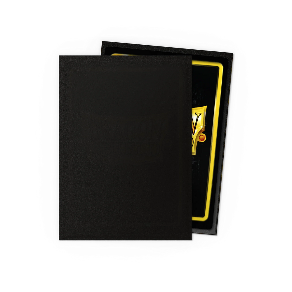Dragon Shield Standard Sleeve 100ct - Matte Jet