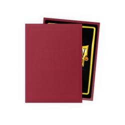 Dragon Shield Standard Sleeve 100ct - Matte Blood Red