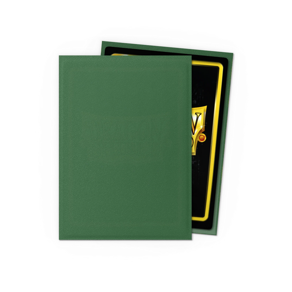 Dragon Shield Standard Sleeve 100ct - Matte Forest Green