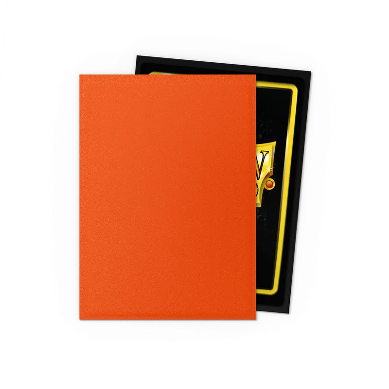 Dragon Shield Matte Dual Sleeve 100ct - Ember