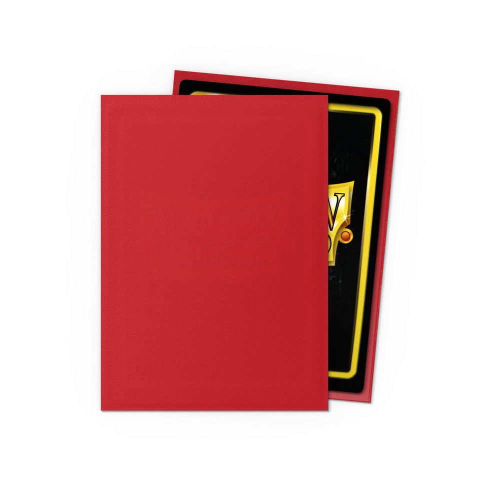 Dragon Shield Standard Sleeve 100ct - Matte Ruby