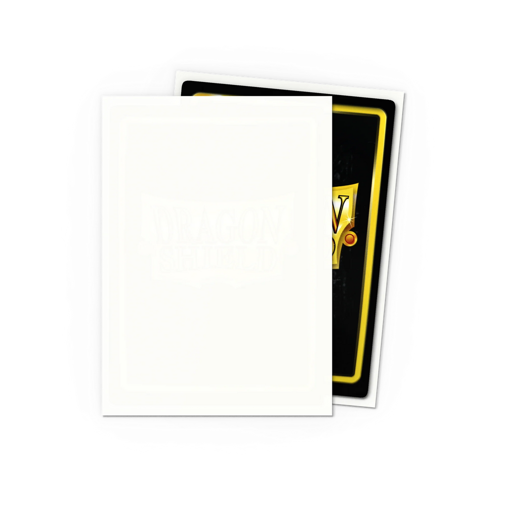 Dragon Shield Standard Sleeve 100ct - Matte White
