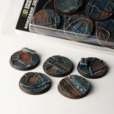 Gamers Grass Battle Ready Bases - Space Corridor - Round 40mm (x5)
