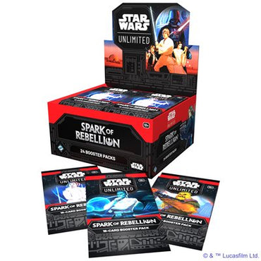 Star Wars Unlimited: Spark of Rebellion Draft Booster Box