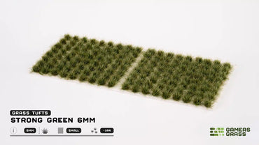 Gamers Grass - Strong Green (6mm) - Small