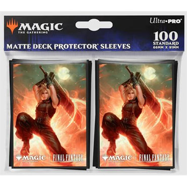 Ultra Pro - Standard Card Sleeves 100ct - MTG Universes Beyond: Final Fantasy - Cloud, Ex-Soldier