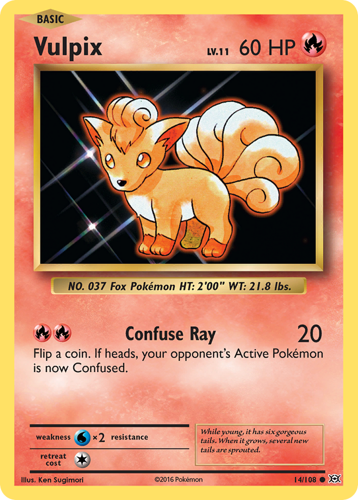 Vulpix (14/108) [XY: Evolutions]