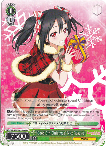 "Good Girl Christmas" Nico Yazawa (LL/EN-W02-E043 C) [Love Live! DX Vol.2]