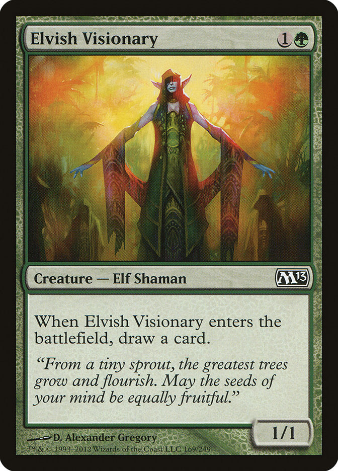 Elvish Visionary [Magic 2013]