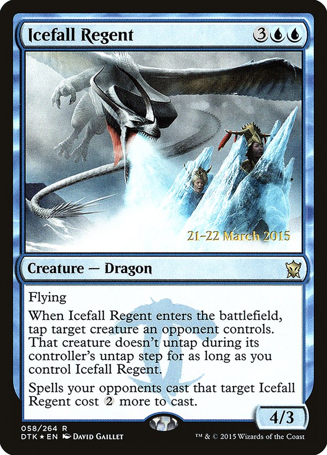 Icefall Regent [Dragons of Tarkir Prerelease Promos]