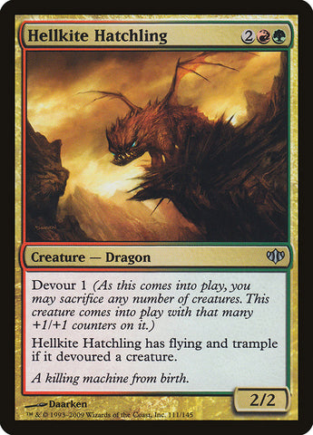 Hellkite Hatchling [Conflux]