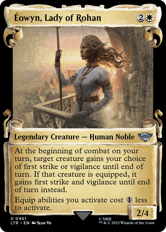 Eowyn, Lady of Rohan [The Lord of the Rings: Tales of Middle-Earth Showcase Scrolls]