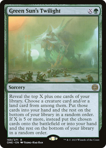 Green Sun's Twilight [Phyrexia: All Will Be One]