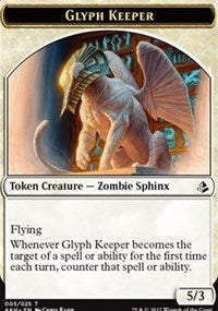 Glyph Keeper // Warrior Token [Amonkhet]