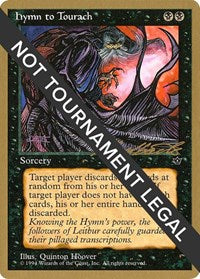Hymn to Tourach (Cloak) - 1996 Leon Lindback (FEM) [Pro Tour Collector Set]