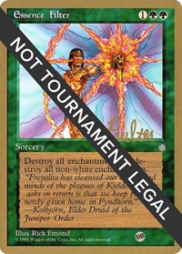 Essence Filter - 1996 Preston Poulter (ICE) (SB) [Pro Tour Collector Set]