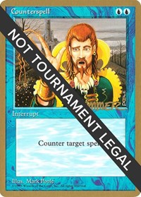 Counterspell - 1996 Shawn "Hammer" Regnier (4ED) [World Championship Decks]