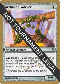 Arcbound Worker - 2004 Aeo Paquette (DST) [World Championship Decks 2004]
